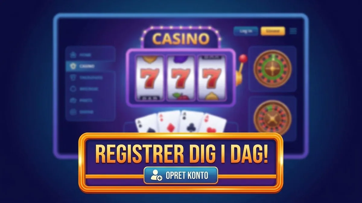 Registrering med bonus